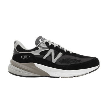 New Balance 990v6 Made in USA 2E Wide 'Black Silver'