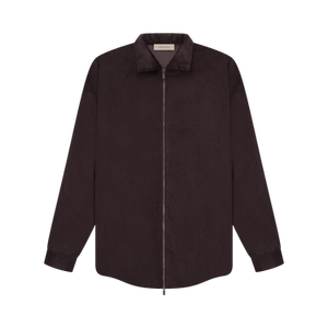 Fear of God Essentials Corduroy Shirt Jacket 'Plum'