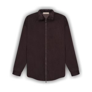 Fear of God Essentials Corduroy Shirt Jacket 'Plum'