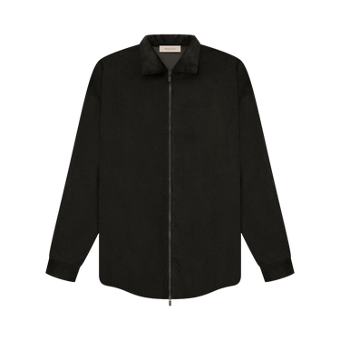 Fear of God Essentials Corduroy Shirt Jacket 'Off Black'