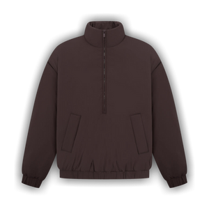 Fear of God Essentials Nylon Puffer Jacket 'Plum'