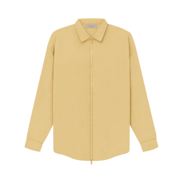 Fear of God Essentials Filled Nylon Shirt Jacket 'Light Tuscan'