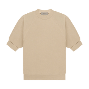 Fear of God Essentials Short-Sleeve Waffle Sweatshirt 'Sand'