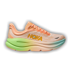 HOKA Bondi 9 'Frost Pale Tangerine'