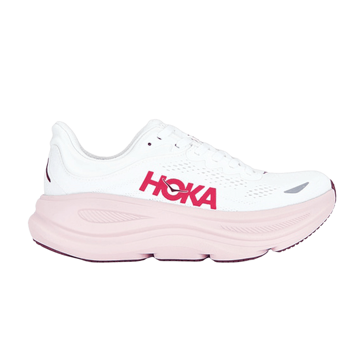 HOKA Wmns Bondi 9 'White Pink Opal' 1162012 WKP
