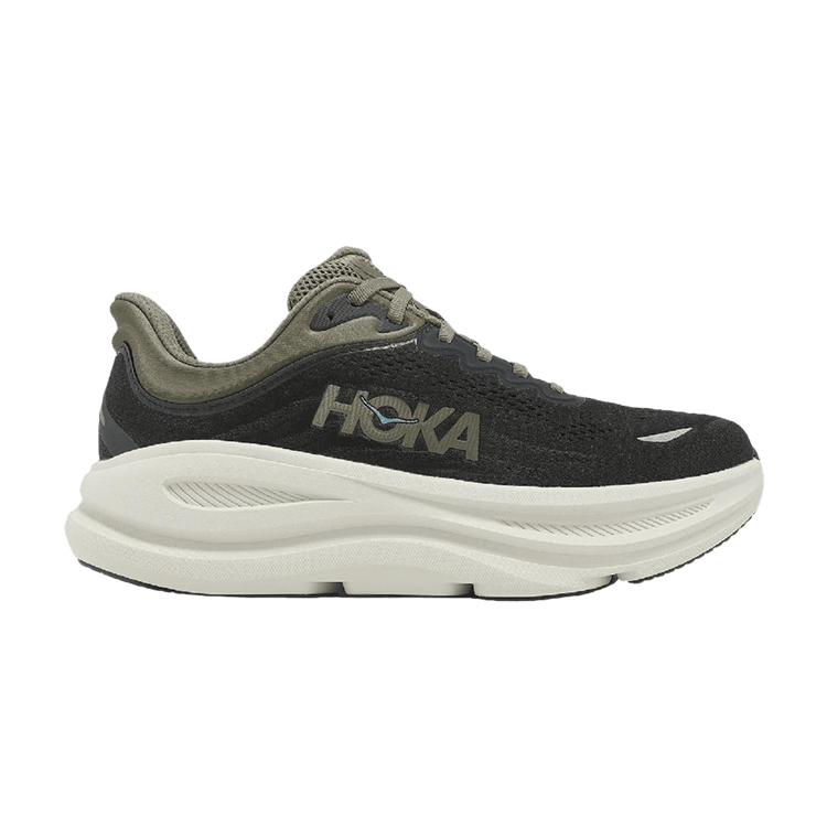 HOKA Bondi 9 2e Wide 'Black Green' 1162013BKRV