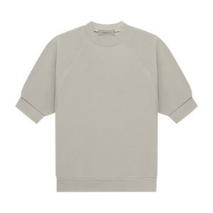 Fear of God Essentials Short-Sleeve Waffle Sweatshirt 'Seal'