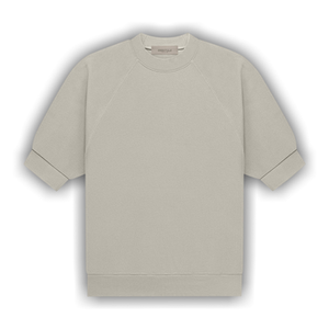 Fear of God Essentials Short-Sleeve Waffle Sweatshirt 'Seal'