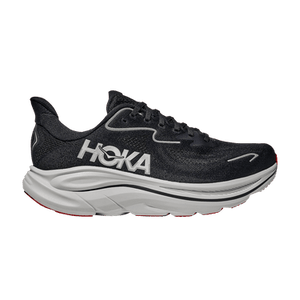 HOKA Clifton 10 Wide 'Black Silver'