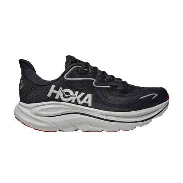 HOKA Clifton 10 Wide 'Black Silver'