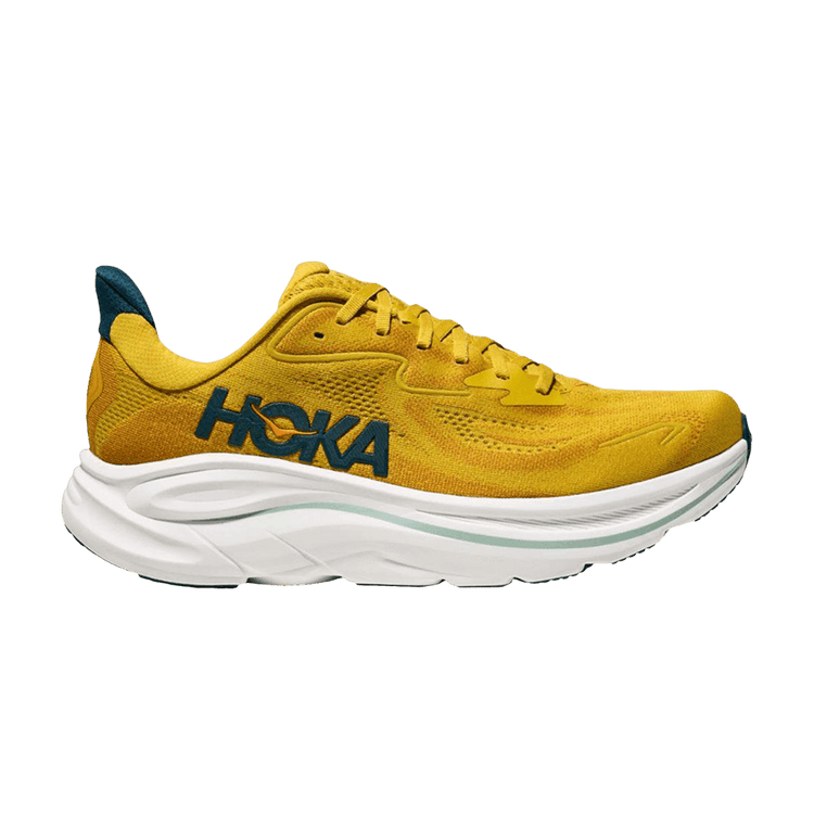 HOKA Clifton 10 2E Wide 'Yellow Gold Tidal Wave' 1162032 YDT