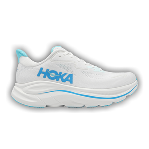 HOKA Clifton 10 Wide 'White Skyward Blue'