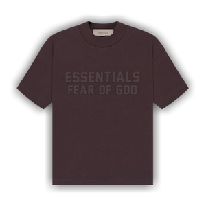Fear of God Essentials Kids Short-Sleeve Tee 'Plum'