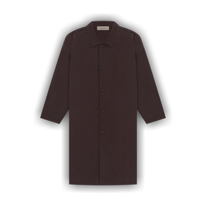 Fear of God Essentials Kids Long Coat 'Plum'
