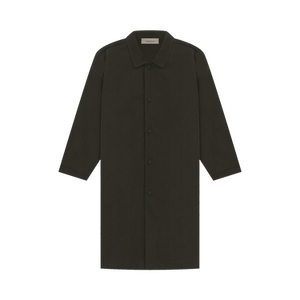 Fear of God Essentials Kids Long Coat 'Off Black'