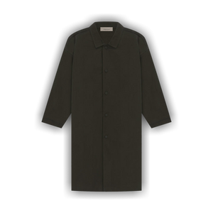 Fear of God Essentials Kids Long Coat 'Off Black'