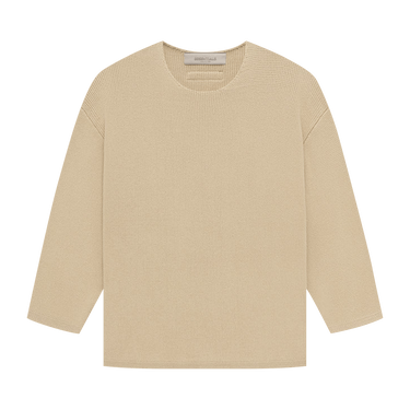 Fear of God Essentials Kids Rawneck Knit Sweater 'Sand'