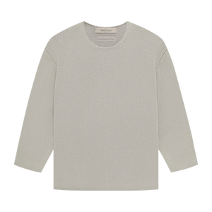 Fear of God Essentials Kids Rawneck Knit Sweater 'Seal'