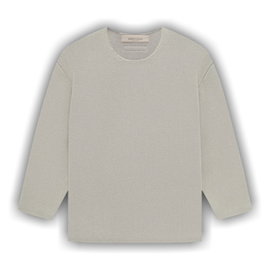 Fear of God Essentials Kids Rawneck Knit Sweater 'Seal'