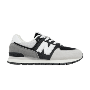 New Balance 574 Big Kid 'Blacktop White'