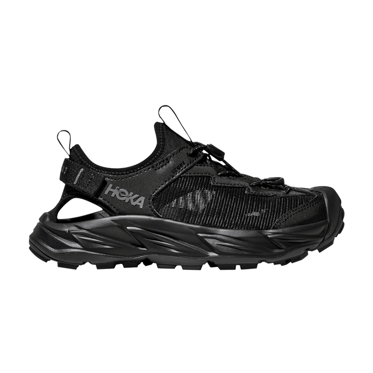 HOKA Hopara 2 Sandal Kids 'Triple Black' 1162552 BBLC