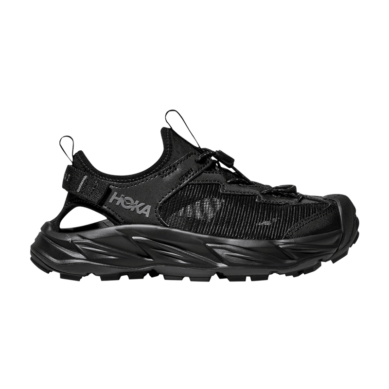 HOKA Hopara 2 Sandal Kids 'Triple Black' 1162552 BBLC