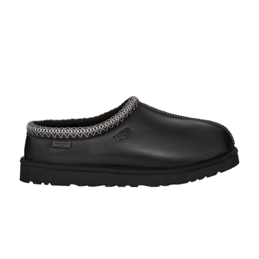 UGG Tasman Leather Regenerate Slipper 'Black'