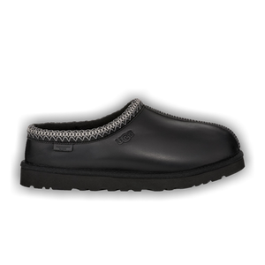 UGG Tasman Leather Regenerate Slipper 'Black'