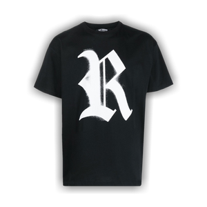 Raf Simons Big Fit T-Shirt With R Print On Front 'Black'