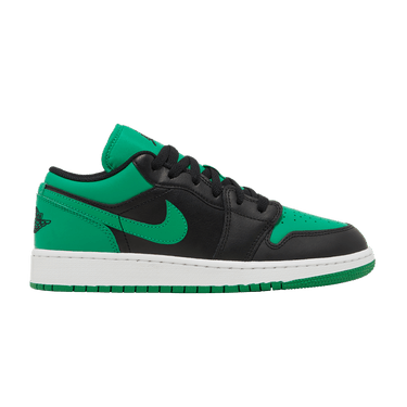 Air Jordan 1 Low GS 'Black Lucky Green'
