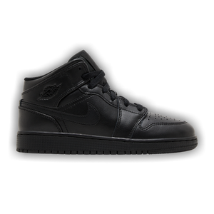 Air Jordan 1 Mid GS 'Triple Black' 2022