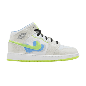 Air Jordan 1 Mid SE GS 'Warped Swoosh'