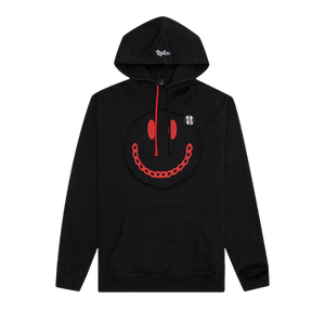 Raf Simons Destroy Washed Print Regular Fit Hoodie 'Black'