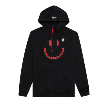 Raf Simons Destroy Washed Print Regular Fit Hoodie 'Black'