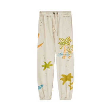 Palm Angels Palm Neon Sweatpants 'Off White/Multicolor'
