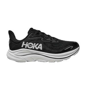 HOKA Clifton 10 Big Kids 'Black White'