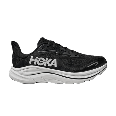 HOKA Clifton 10 Big Kids 'Black White'