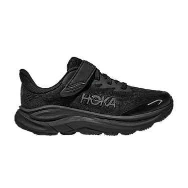 HOKA Clifton 10 Little Kids 'Triple Black'