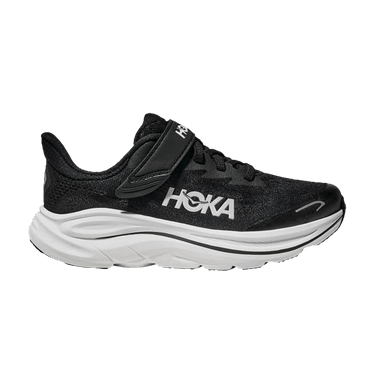 HOKA Clifton 10 Little Kids 'Black White'