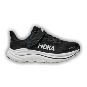HOKA Clifton 10 Little Kids 'Black White'