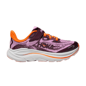 HOKA Clifton 10 Little Kids 'Flower Nectar Cosmic Grey'