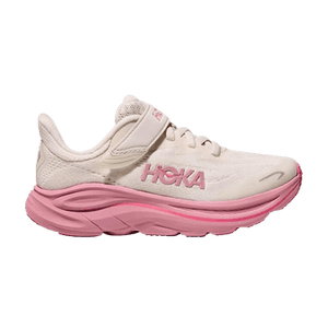 HOKA Clifton 10 Little Kids 'Rose Cream Dried Rose'