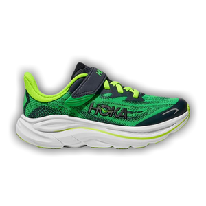 HOKA Clifton 10 Little Kids 'Spring Green Cosmic Grey'