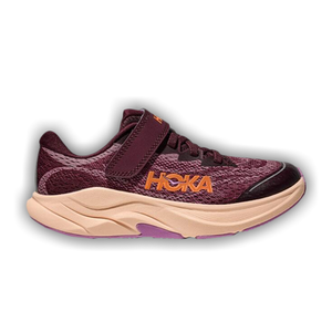 HOKA Rincon 4 Little Kids 'Black Cherry Classic Mauve'