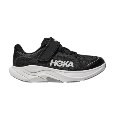 HOKA Rincon 4 Little Kids 'Black White'