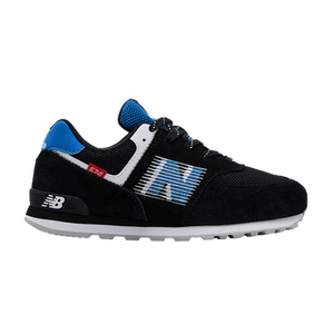 New Balance 574 Big Kid 'Speed - Black Cobalt'