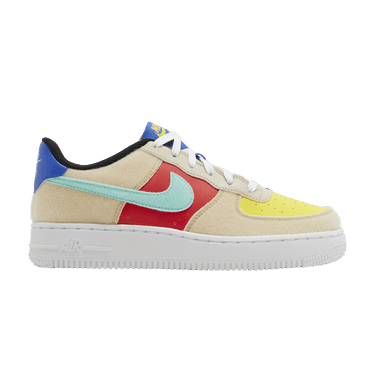 Nike Air Force 1 Low GS 'Multi-Color Velcro'