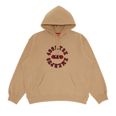 Supreme Reverse Hooded Sweatshirt 'Dark Tan'