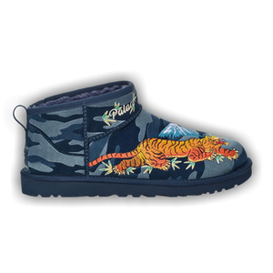 Palace x UGG Classic Ultra Mini Boot 'Navy Camo'