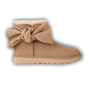 UGG Wmns Classic Mini Bow 'Sand'